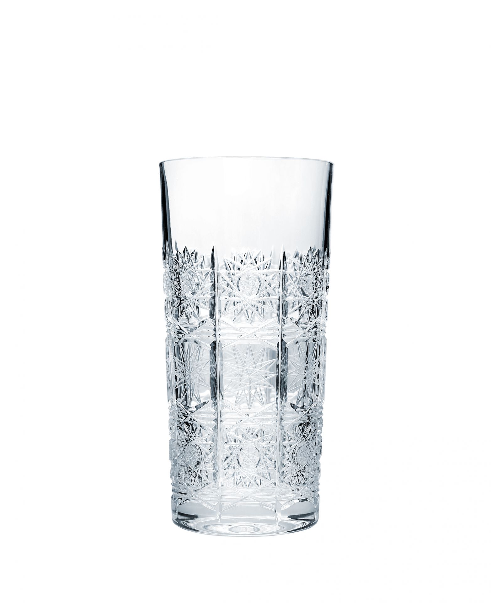 Brúsený krištáľový pohár na vodu Crystal BOHEMIA 3,3 dcl | Bella Rose