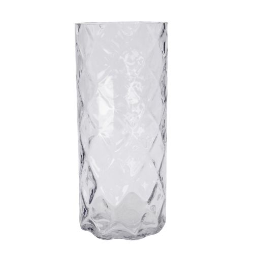 Vysoká skleněná váza Bubble Clear | Bella Rose