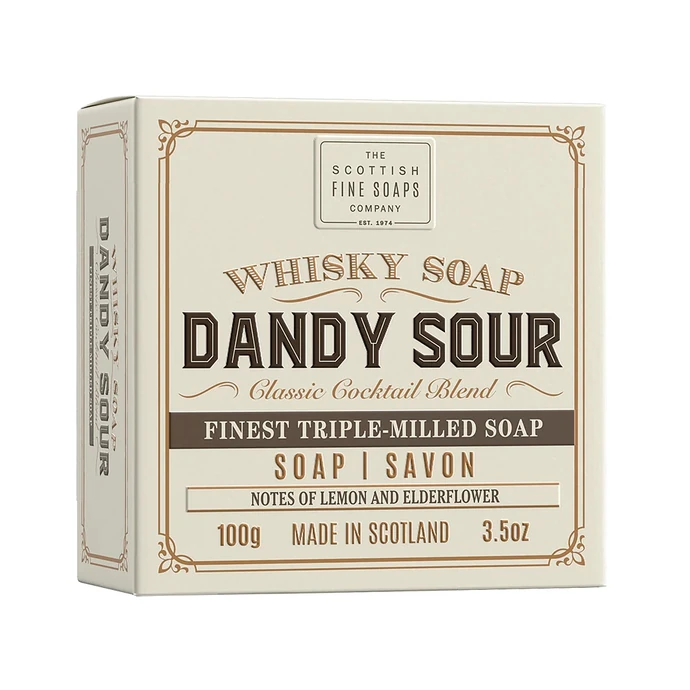 SCOTTISH FINE SOAPS / Přírodní tuhé mýdlo pro muže Dandy Sour 100 g