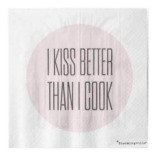 Papírové ubrousky I Kiss Better... | Bella Rose