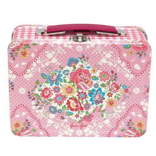 Plechový kufrík Maggie Pink | Bella Rose