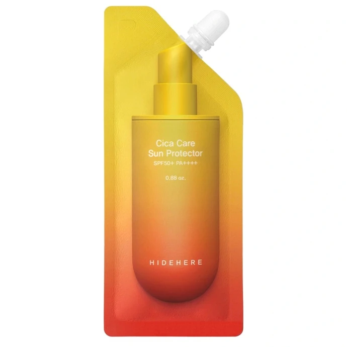 HIDEHERE / Ochranný krém na pleť s SPF 50+ Cica Care Sun Protector 25 ml