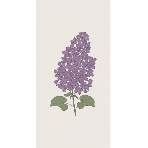 Papírové ubrousky Lilac Flower – 16 ks | Bella Rose