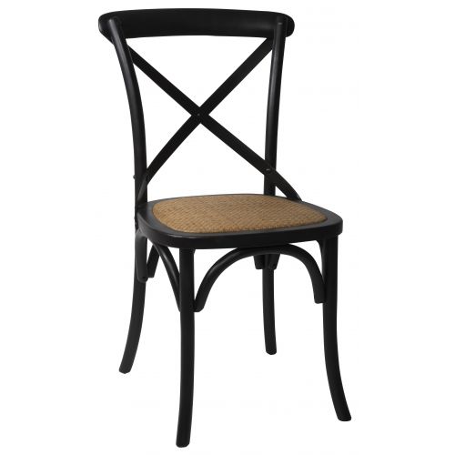 Dřevěná židle Provence Black | Bella Rose