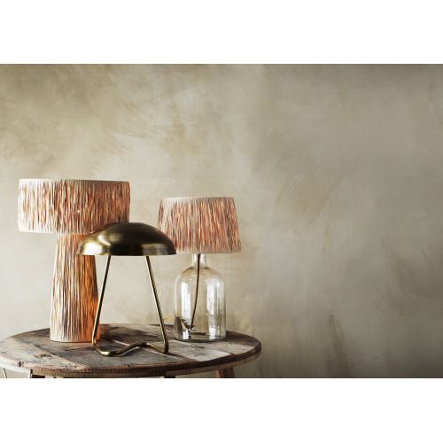 Kovová stolní lampa Antique Brass | Bella Rose