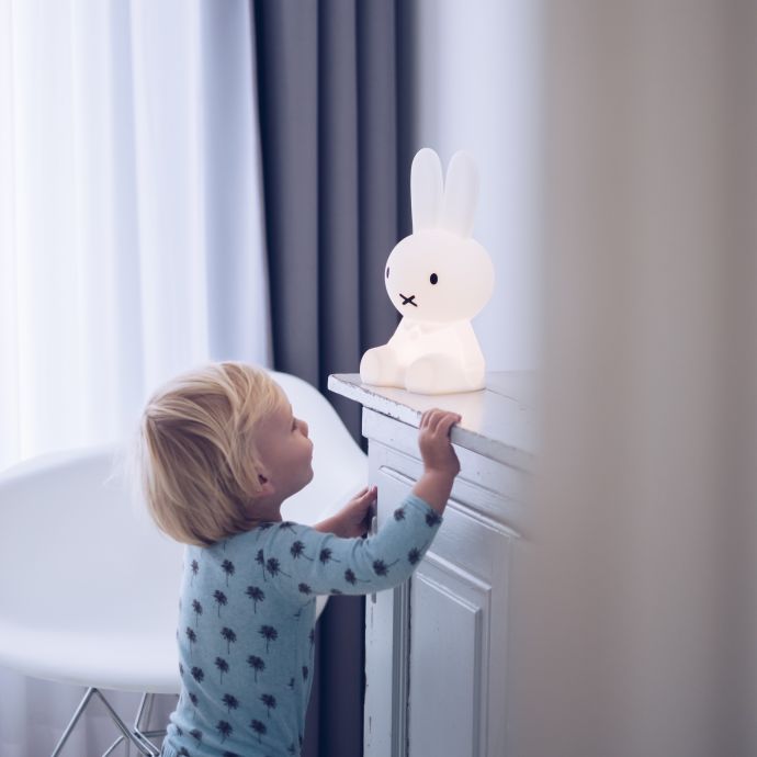 Detská králičia LED lampa Miffy First Light | Bella Rose