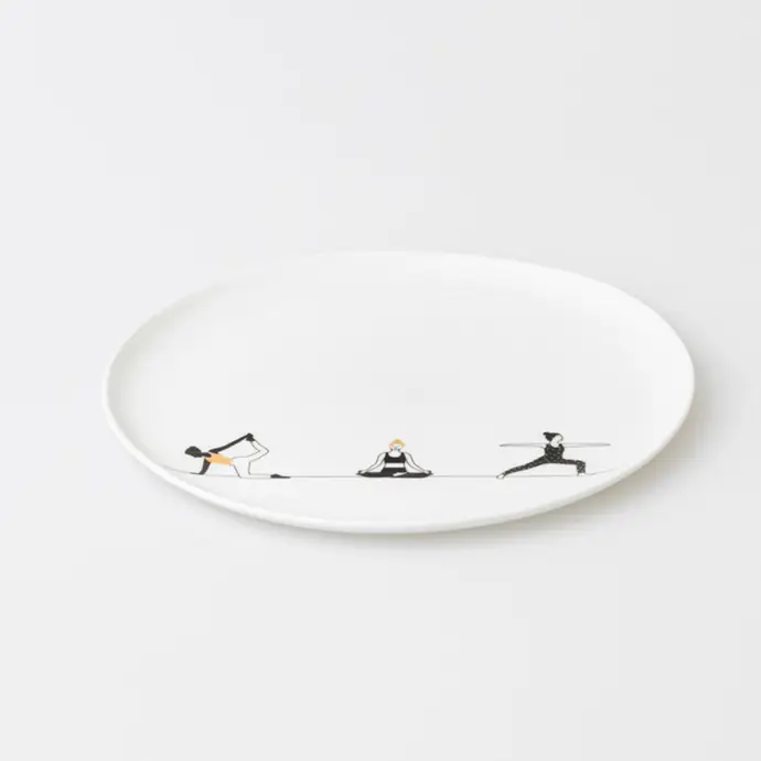 Porcelánový talíř Yoga 15 cm