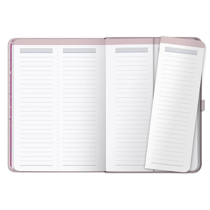 Týdenní diář Perfect Planner Pink Faux 2025