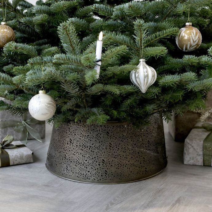 Kryt na stojan vianočného stromčeka Antique Brass 52,5 cm | Bella Rose