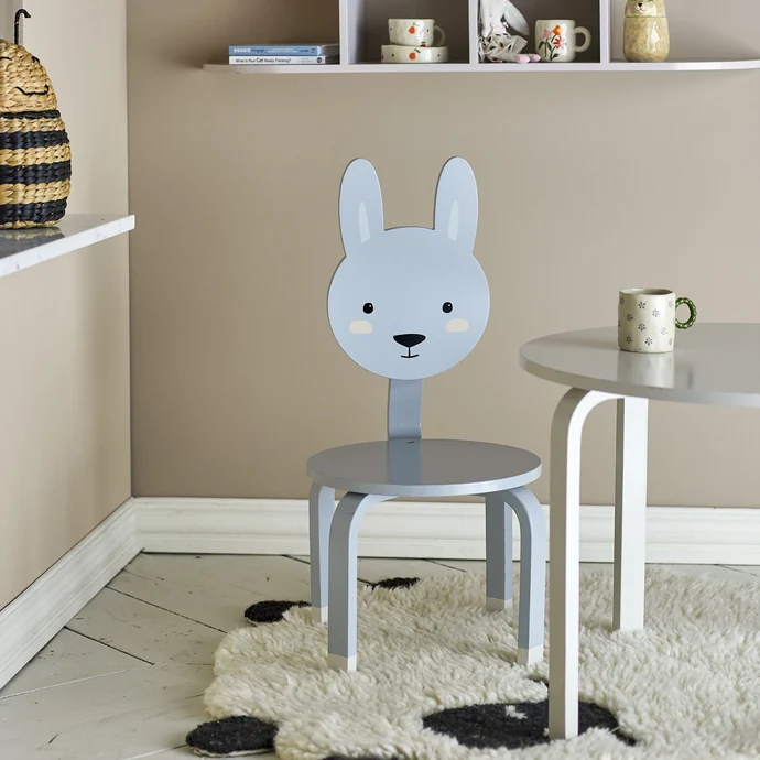 Dětská židle Marle Bunny Grey