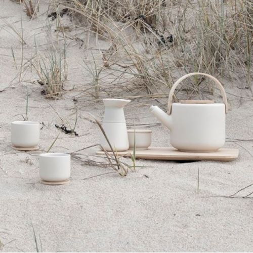 Kameninová konvice na čaj Theo Sand | Bella Rose