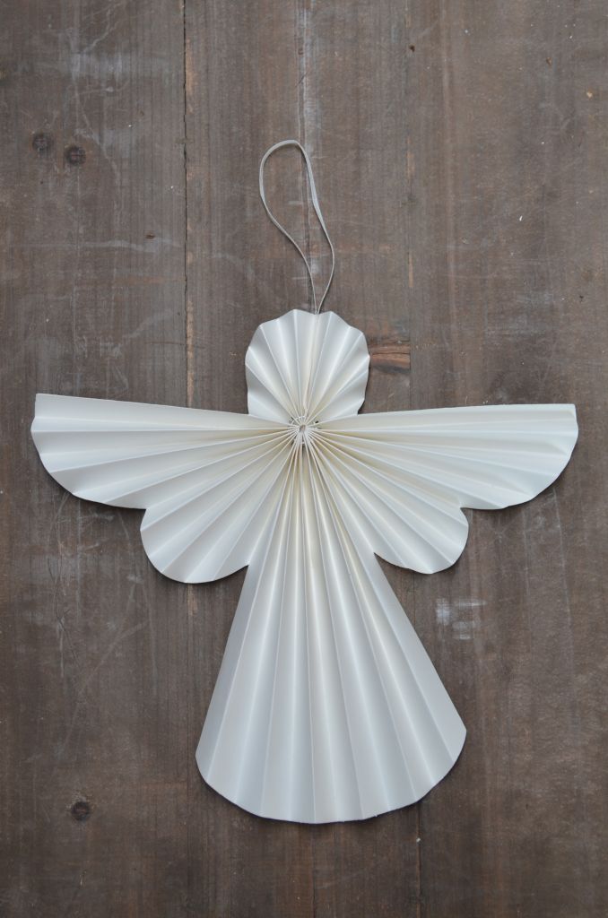Papírový anděl 30 cm | Bella Rose