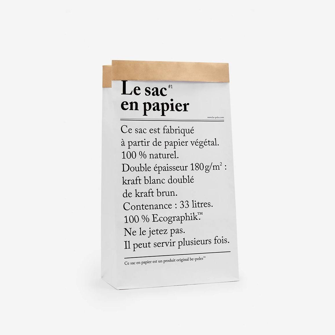 Papírový pytel Le Sac En Papier - 33L | Bella Rose