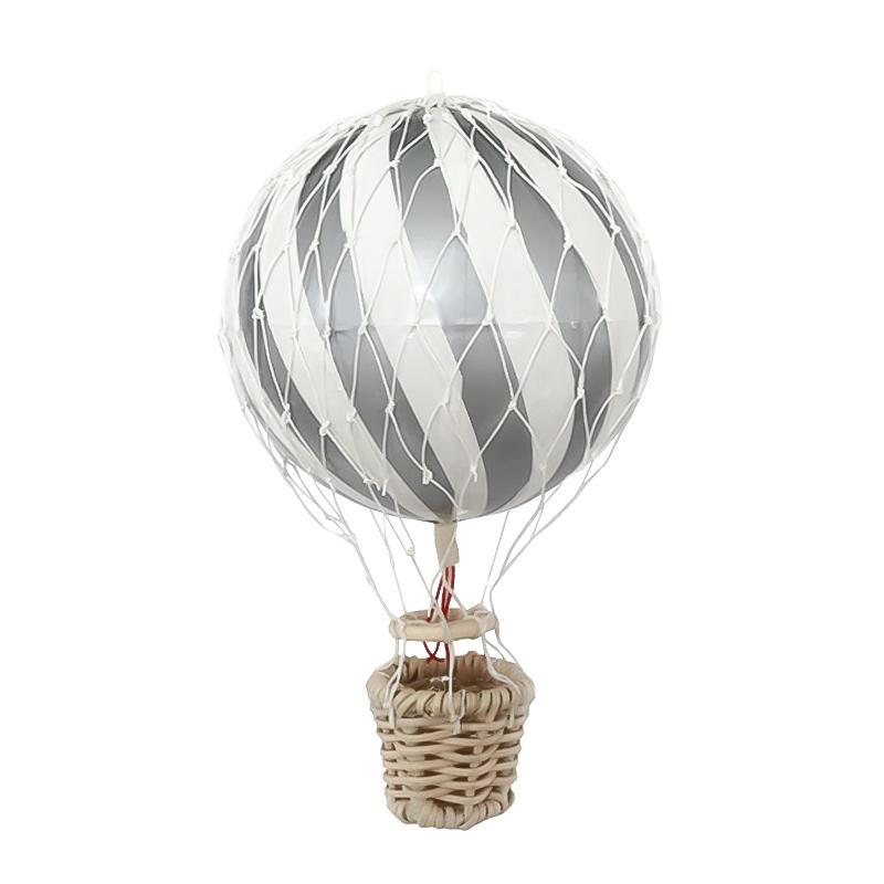 Závesný lietajúci balón Silver 10 cm | Bella Rose