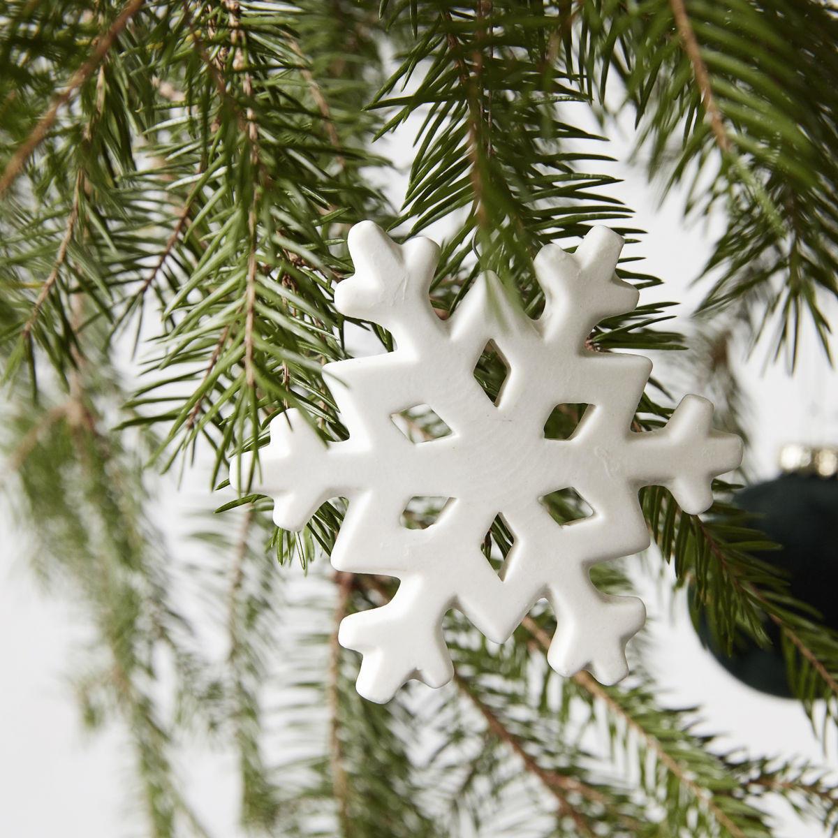 Vánoční keramická ozdoba Snowflake | Bella Rose