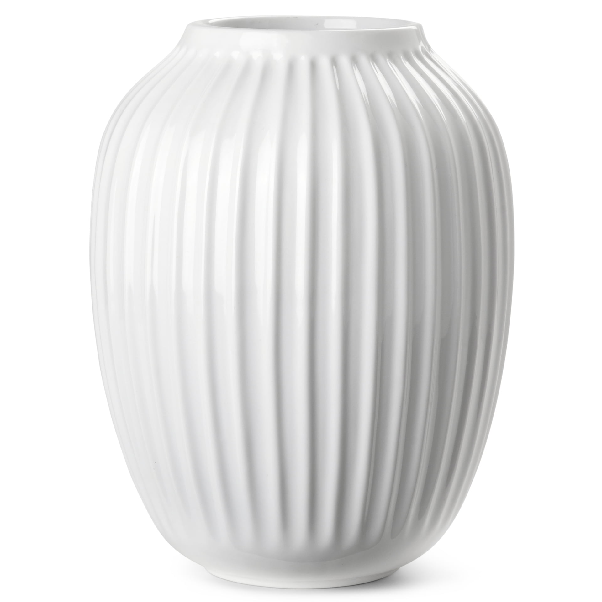 Keramická váza Hammershøi White 25 cm | Bella Rose