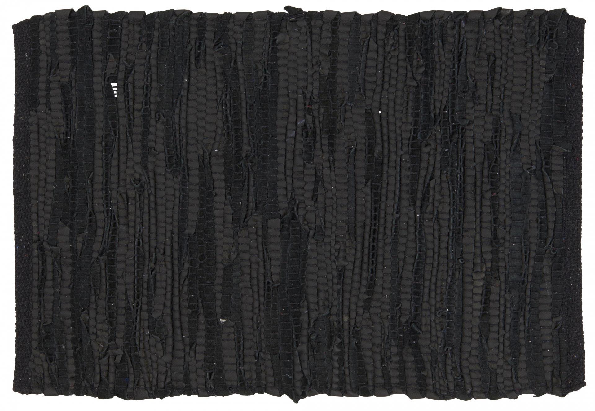 Kožené prostírání Black 35x48 cm | Bella Rose