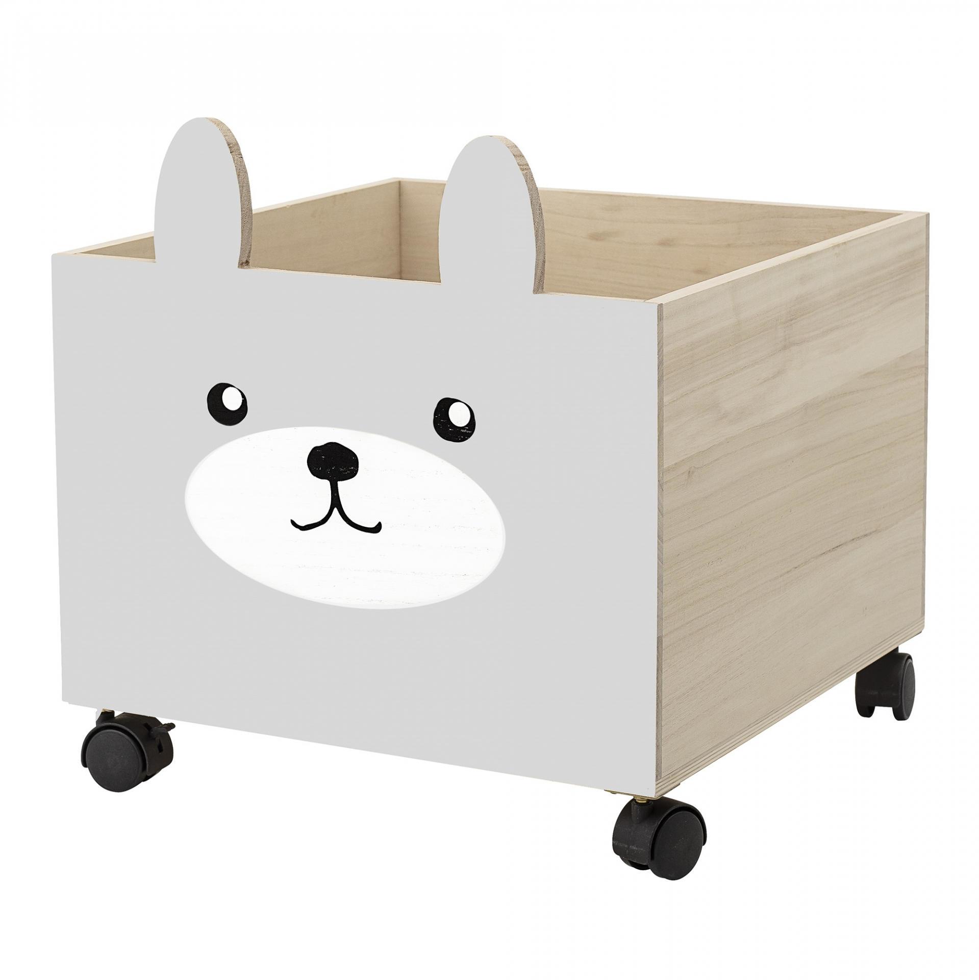 Dětský úložný box na kolečkách Little Bunny | Bella Rose