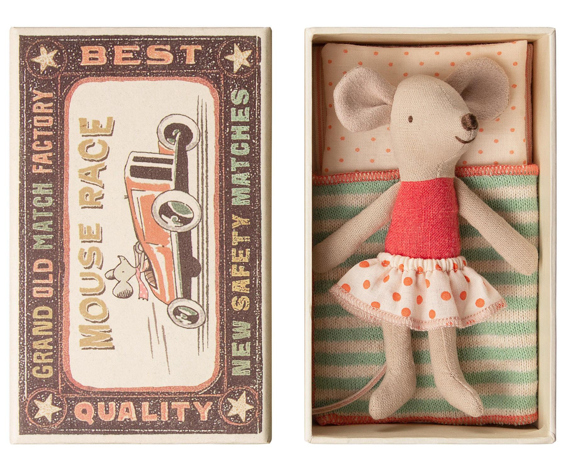 Myška v krabičce od sirek Little sister | Bella Rose