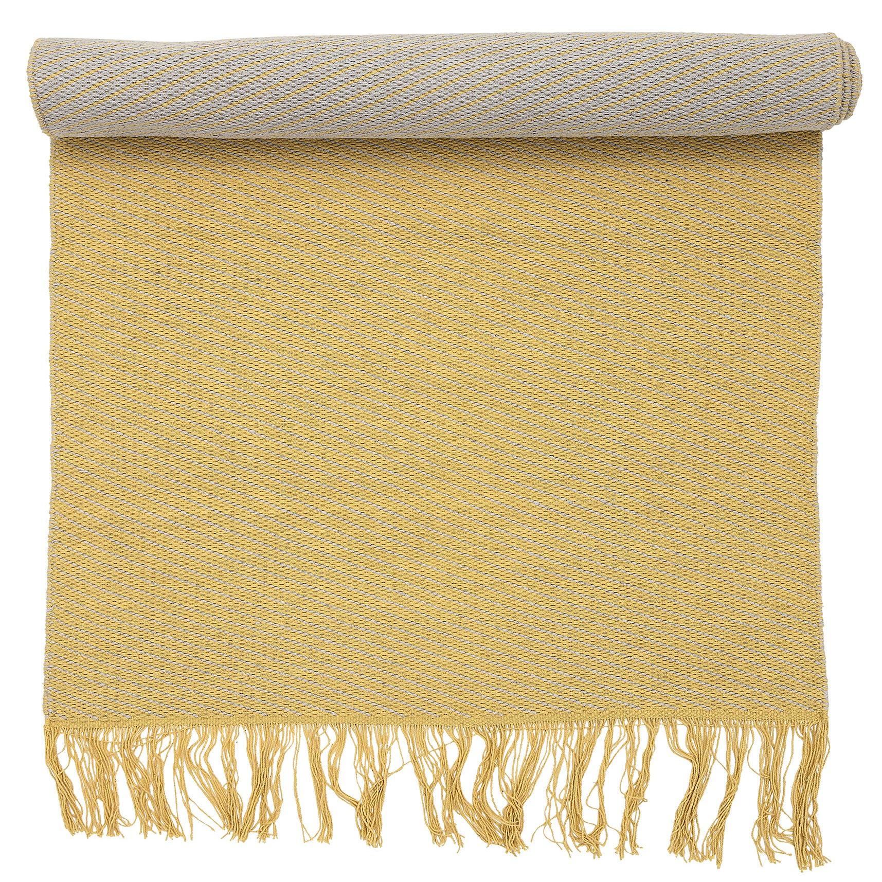 Bavlněný koberec Yellow Rug | Bella Rose
