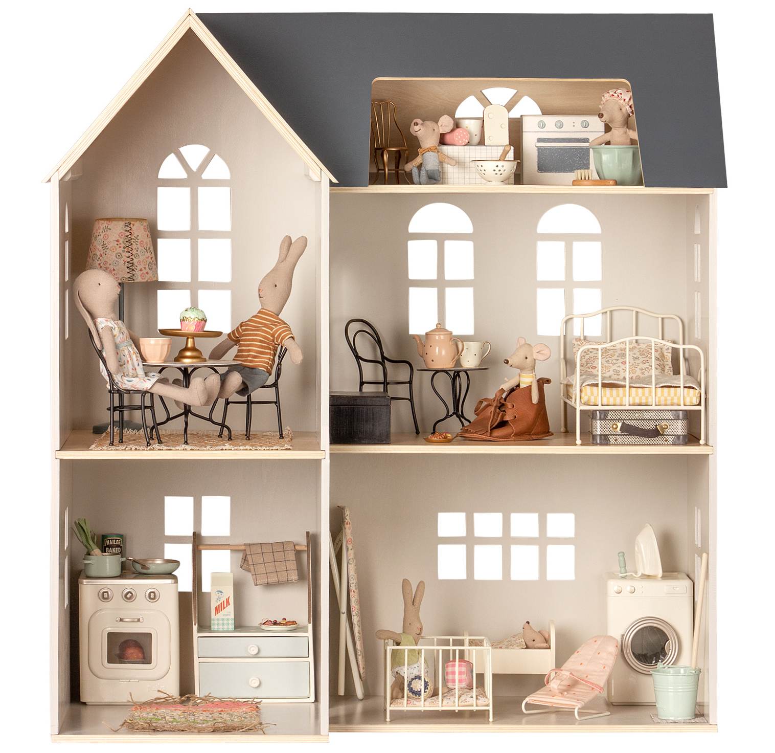 Dřevěný domeček pro zvířátka Maileg House of Miniature | Bella Rose