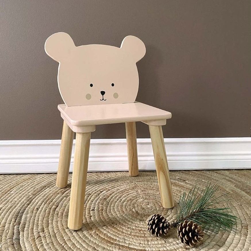 Dětská dřevěná židlička Teddy | Bella Rose