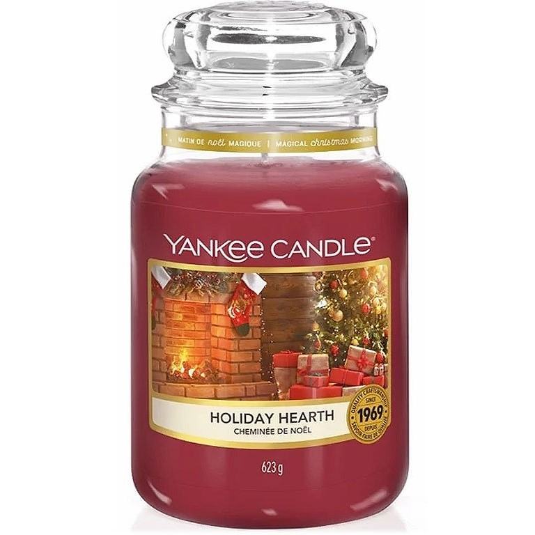 Sviečka Yankee Candle 623 g - Holiday Hearth | Bella Rose
