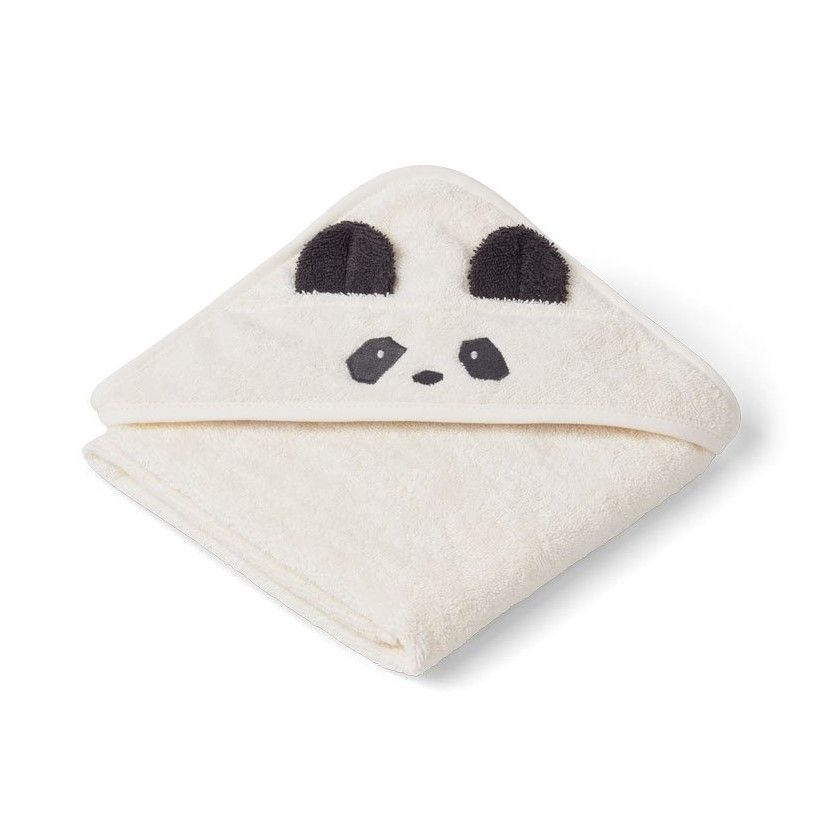 Dětská osuška s kapucí Albert Panda Creme de la creme | Bella Rose