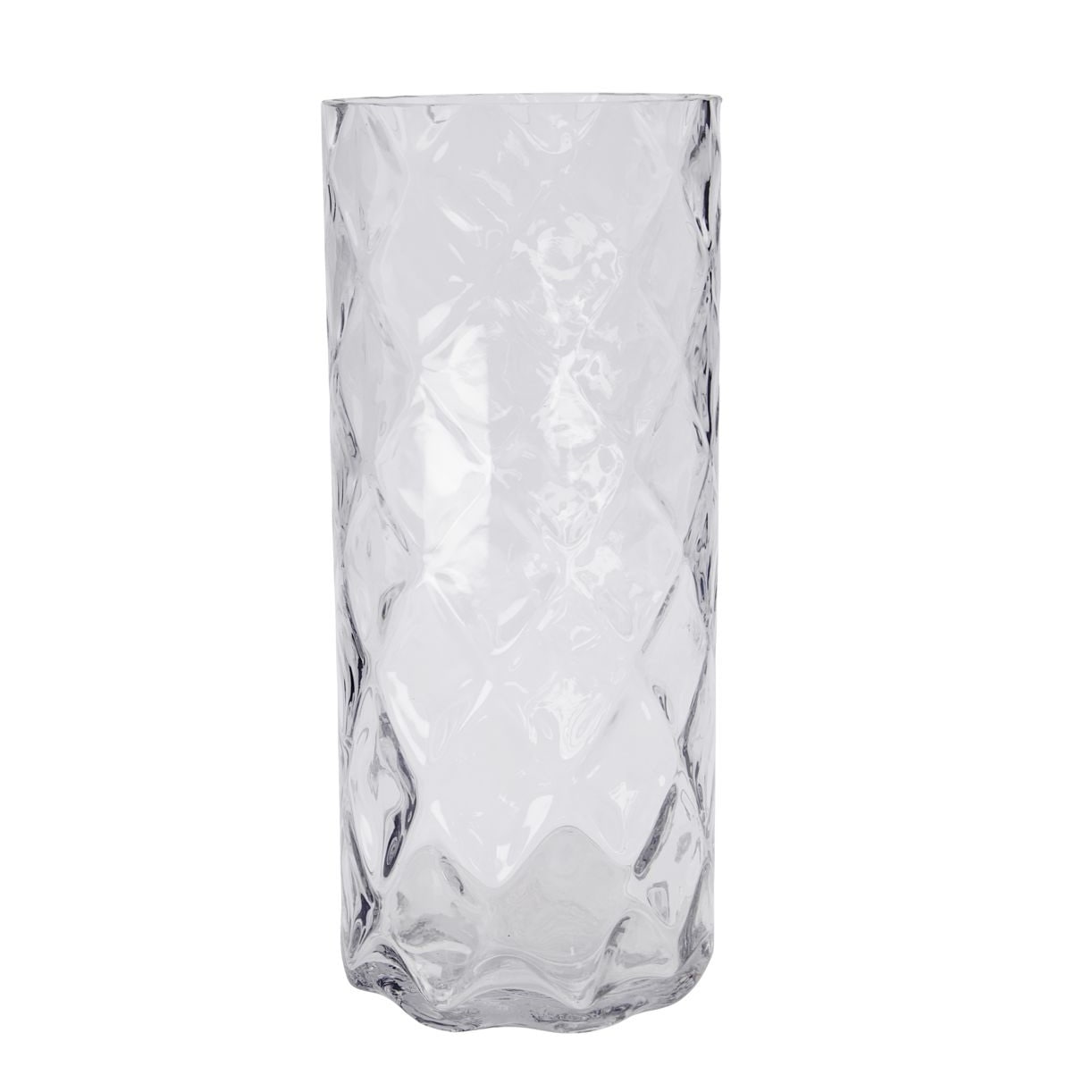 Vysoká skleněná váza Bubble Clear | Bella Rose