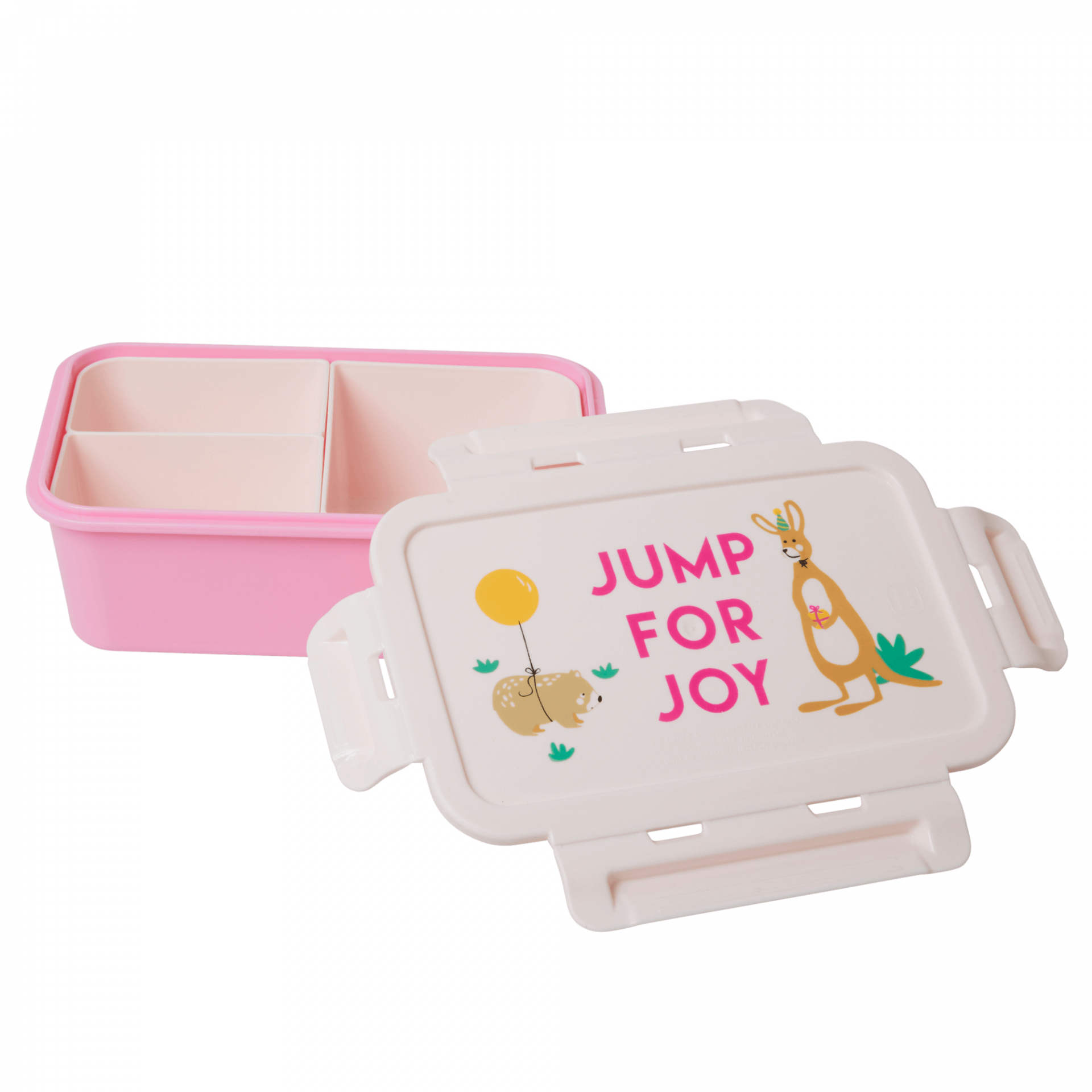 Dětská krabička na jídlo Party Animal Pink | Bella Rose
