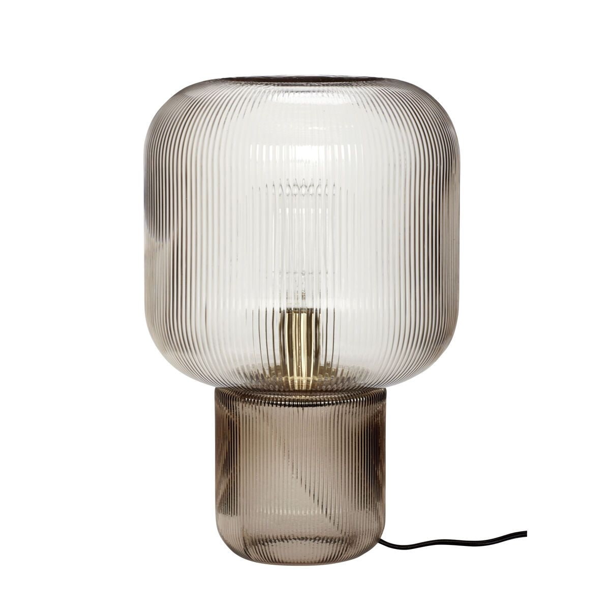 Skleněná stolní lampa Pirum | Bella Rose