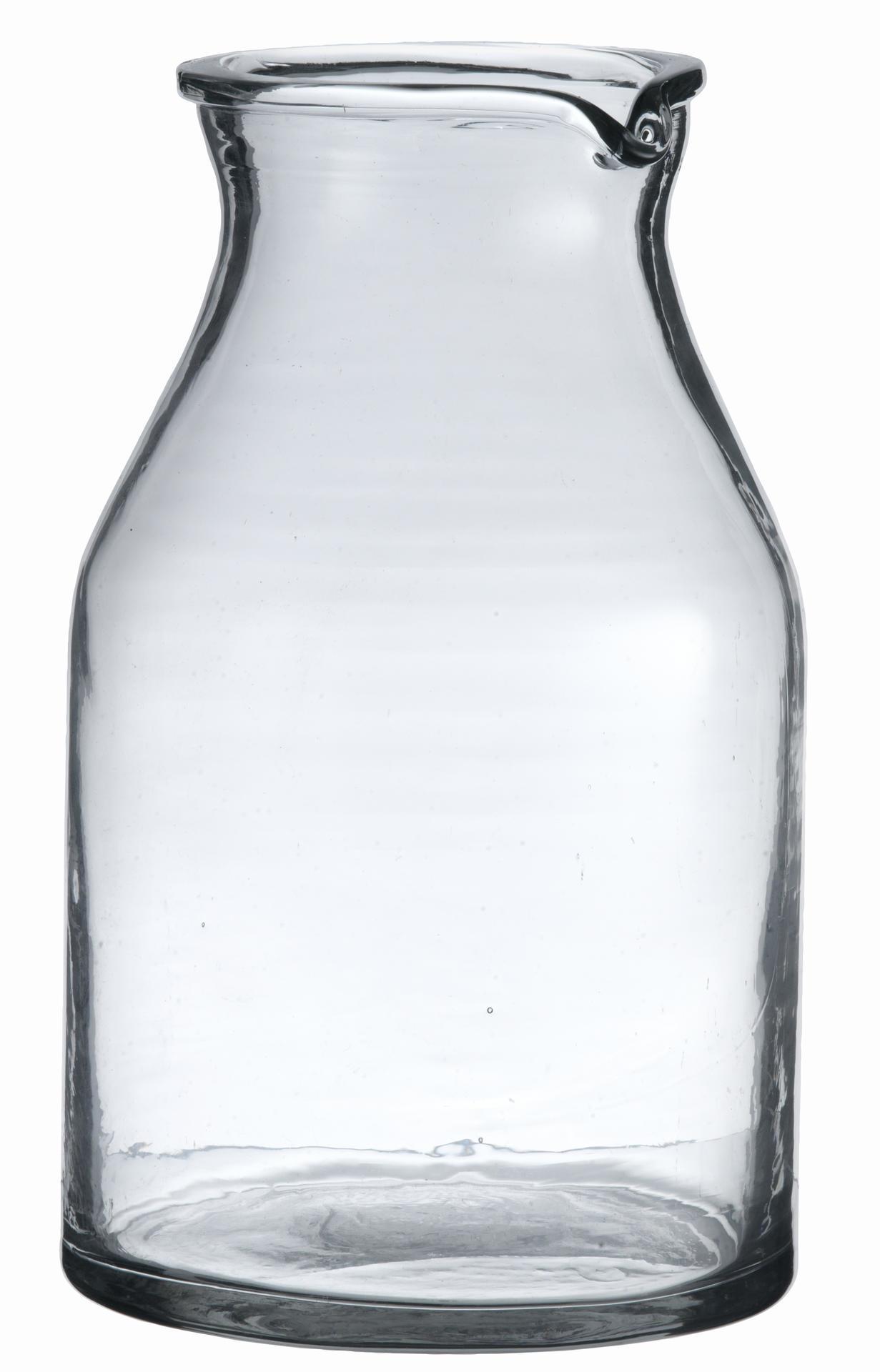 Sklenená fľaša s lievikom 2,2 L | Bella Rose