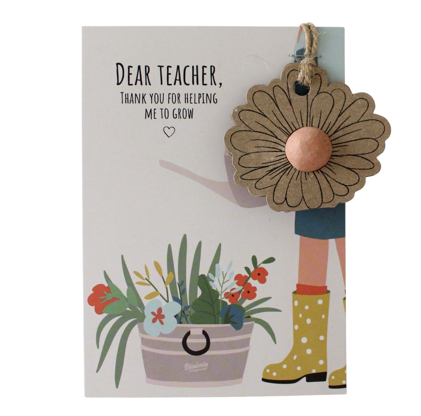 Semienka divokých kvetov Flower / Dear Teacher + pohľadnica | Bella Rose