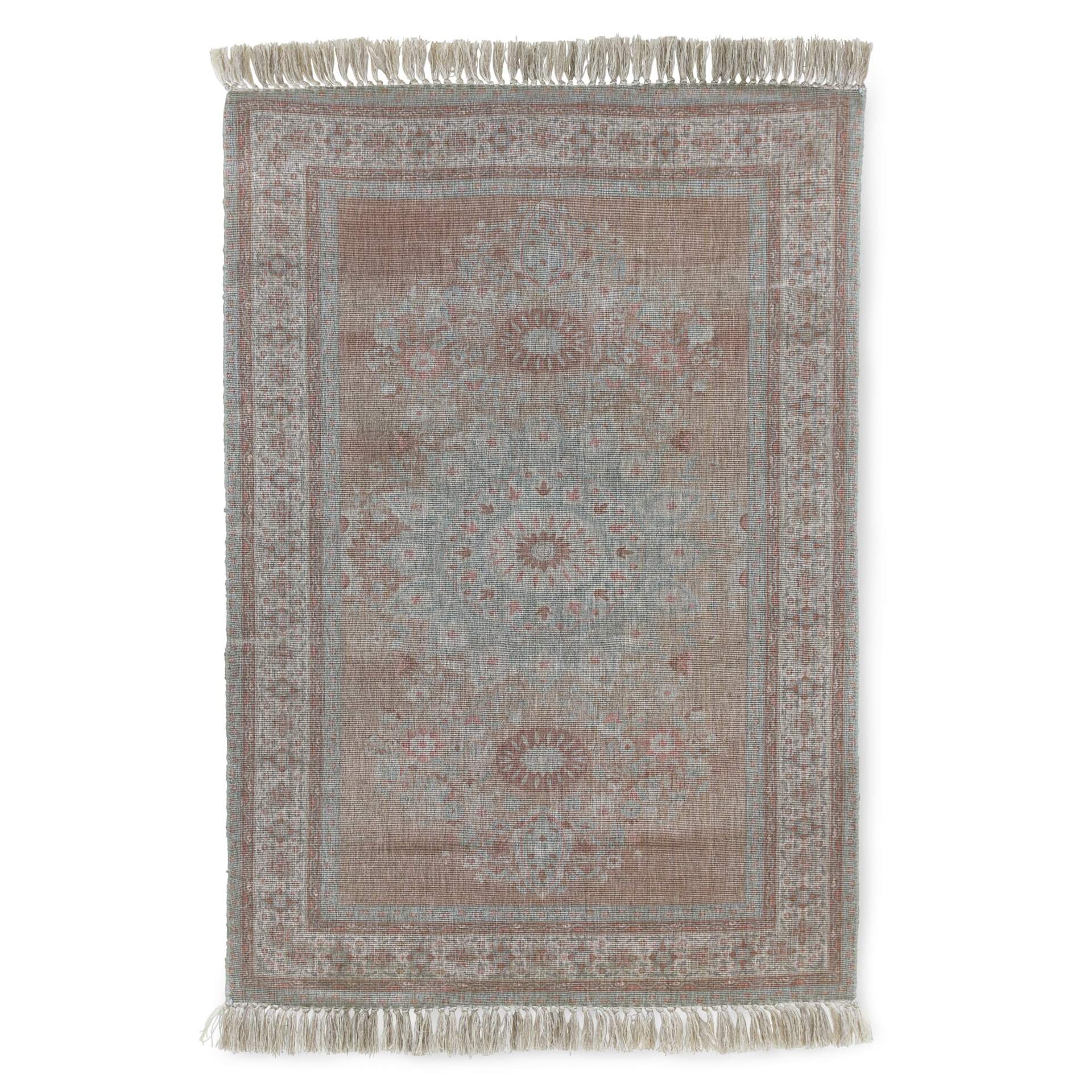 Vnitřní/venkovní ručně tkaný koberec Printed 120x180 cm | Bella Rose