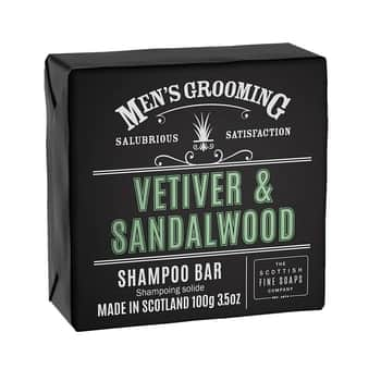 Tuhý šampon na vlasy pro muže Vetiver/Sandalwood 100 g