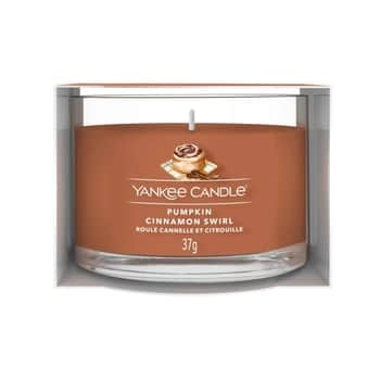 Votivní svíčka ve skle Yankee Candle – Pumpkin cinnamon swirl