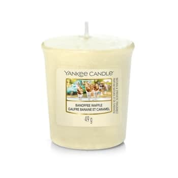 Votivní svíčka Yankee Candle – Banoffee waffle