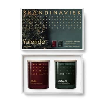 Dárkový set svíček Yuletide - JUL and SKOG – 2 x 65 g