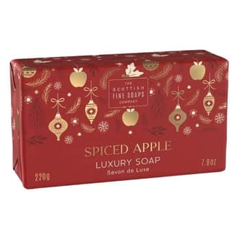 Vánoční tuhé mýdlo Spiced Apple 220 g