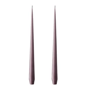 Svíčka Taper 32 cm – 42 Muted Mauve – set 2 ks