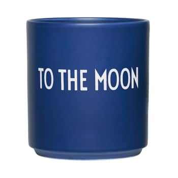 Porcelánový hrnek To the Moon Dark Blue 300 ml