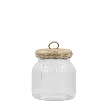 Skleněná dóza Wicker Lid 650 ml